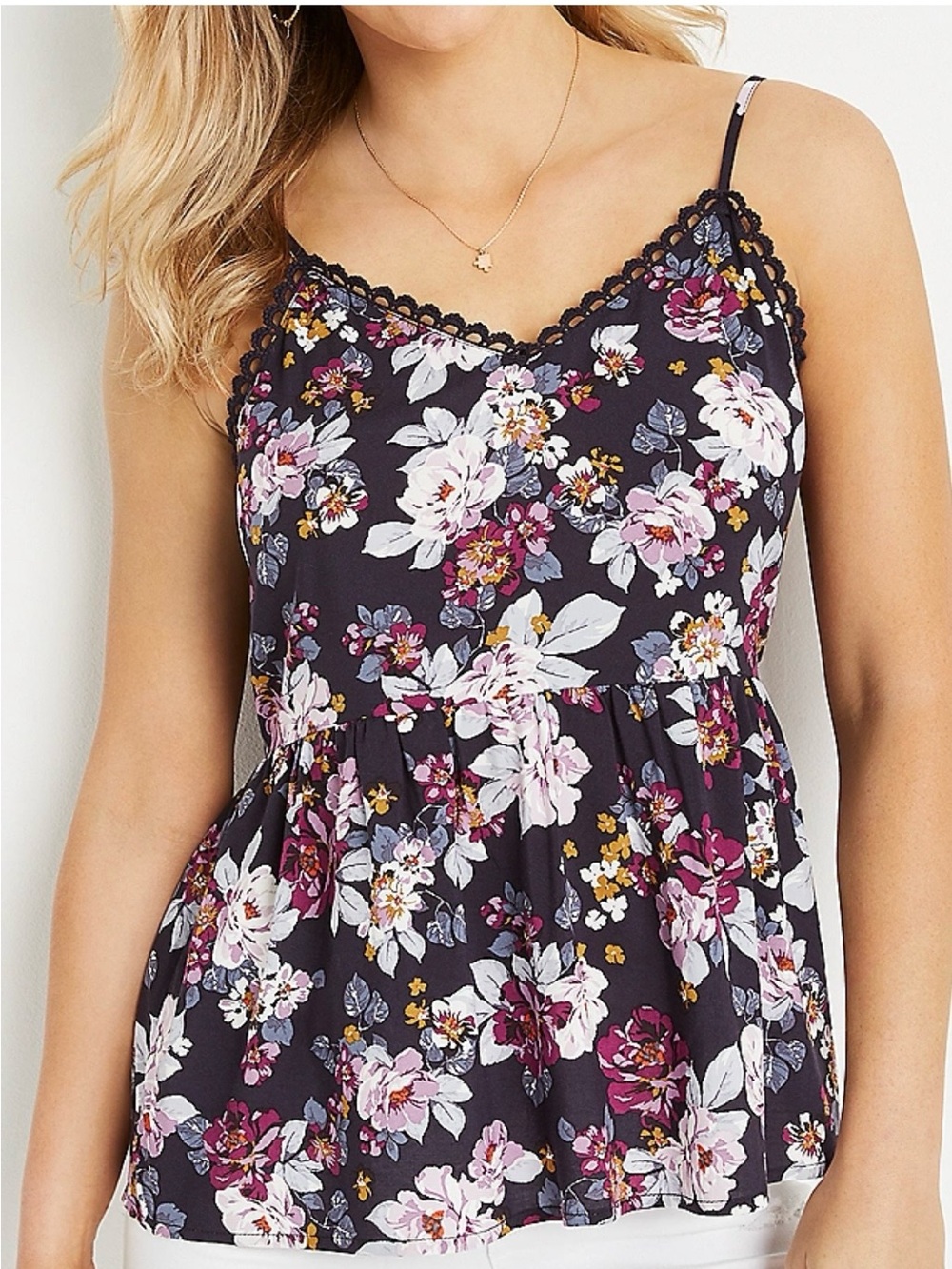 Maurices Floral tank top